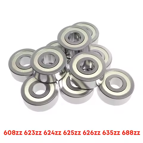 10 Pcs 3D Printer Parts Bearing Pulley Wheel 608zz 623zz 624zz 625zz 626zz 635zz 688zz Ball Bearing