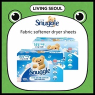 Snuggle New Dry Sheets for Dryer 120 Sheets / Dryer Sheets Ships from Korea
