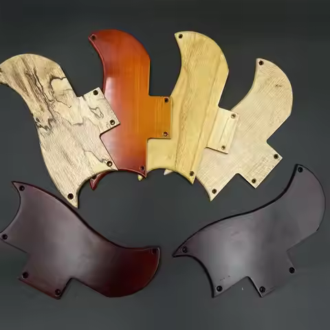 3 Ply 5Holes solid wood Pickguard Electric Guitar Accessories