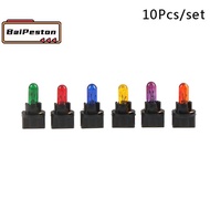 [BaiPestonV] 10PCS T5.5 Led Bulb W1.2WCar Interior Lights Dashboard Heating Indicator Wedge Auto Ins