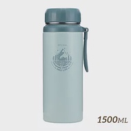 【HOUSUXI舒希】KEEP ON補水保溫瓶1500ml -森林綠