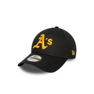 New Era หมวกรุ่น OAKLAND ATHLETICS SIDE PATCH BLACK 9FORTY CAP