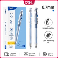 Deli 0.7mm Medium Oil Pen Mini Head EQ80-BL