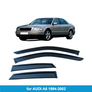 Suitable for Audi Audi Audi A8 D2 Sedan 1994-22 Rain Block Side Window Deflector Rain Eyebrow Thicke
