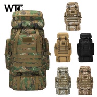 80L Oxford Cloth Outdoor Backpack Men's Camouflage Hiking Tactical Backpack