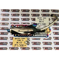 MTRT EVO 2 RACING PIPE 160-180cc MIO/SPORTY/AMORE/MIOSOUL115/FINO