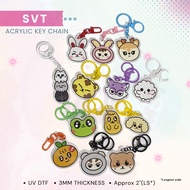 seventeen miniteen acrylic keychain