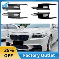 For  5 Series M5 F10 2011-2017 Front Bumper Lip Angle Diffuser Splitter Spoiler Protector Gloss Blac