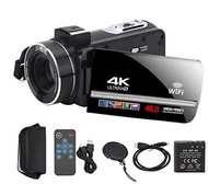 【High Quality】 4K Video Camera 48Mp 3.0 Inch 18X Digital Zoom Wifi Video Recorder With Remote Contro