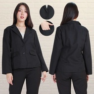 Jas Blazer Wanita Jas Kerja Kantor Cewe Polos Dewasa Anak Jaket Blezer Cewek Pakaian Formal Kantoran