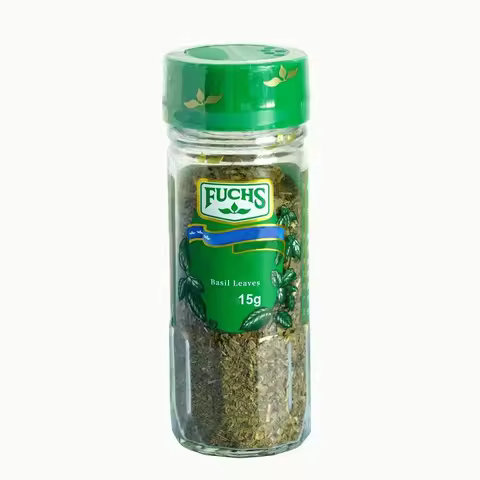 Sealed Bottle Natural Materials Basil Leaves Rosemary Leaves Oregano Leaves Thyme Leaves Parsley Lea