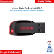 SanDisk Z50 Cruzer Blade USB 2.0 Flash Drive 8G/16GB/32GB/64GB/128GB Pendrive