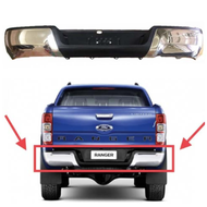FORD RANGER T6 T7 T8 2012-2021 REAR BUMPER CHROME REAR OEM BUMPER