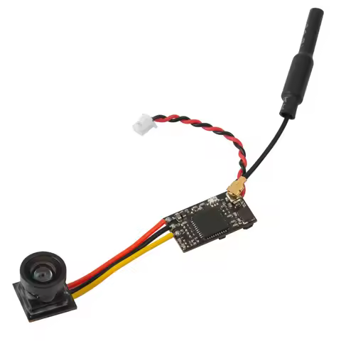 FPV Micro Camera FPV AIO 5.8G 25MW 40CH 800TVL Transmitter LST-S4+ FPV Camera With OSD Parts For RC 