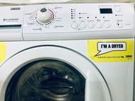 可信用卡付款))洗衣機 大眼雞 ZKN7147J 金章二合一 1400轉 九成新 包送貨
