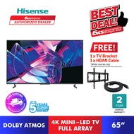 [FREE SHIP + GIFT] Hisense 4K Mini-LED TV U7K Series (65") 65U7K with VIDAA U7 Full Array Local Dimming (2023 - 144hz)