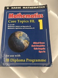 Haese Mathematics Core Topics HL 1 Textbook