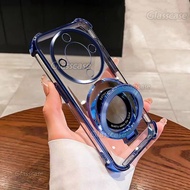 Casing For Honor X9d X9c X9b X9a X9 smart X9csmart HonorX9d X9 d 2025 Clear Four Corner Anti Fall Wi