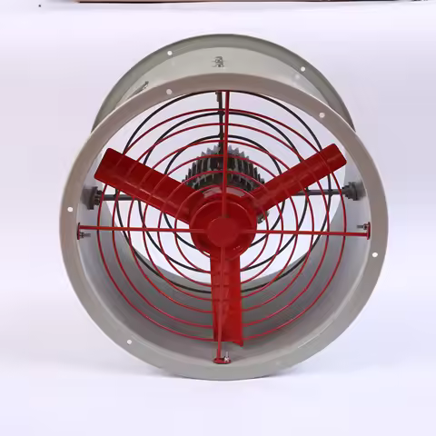 Flame-proof Axial Fan ATEX 16inch Ventilation Axial Fan With Flexible Air Duct Industry Axial Flow F