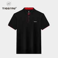 เสื้อโปโลลำลองสำหรับผู้หญิงเสื้อโปโลคุณภาพสูงผู้ชายแบรนด์ Tigernu สำหรับผู้หญิง 1001 /1002