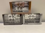 Tarmac Works Parts64 1/64 Accessories 1:64 場景 配件 RWB 波子 車鈴 改裝