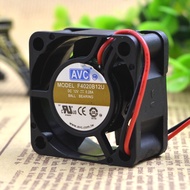 SZ ORIGINAL F4020B12U 12V 0.28A 4CM 4020 2WIRES COOLING FAN