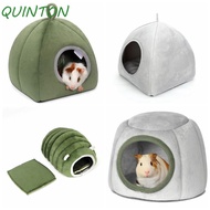 QUINTON Hamster House Hedgehog Ferrets Chinchilla Cozy Warm Plush Pet Tent