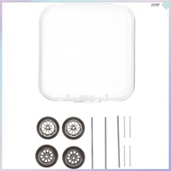 1 Set RC Cars Replaceable Wheel Toy Car 1/64 Wheel Car Toy Wheel Rc Car Tire  junshaoyipin