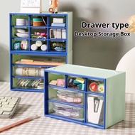 Drawer Desktop Storage Box Jiugongge Office Storage Box Desk Jewelry Cabinet Office Partitioned Orga