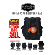 50 liter black delivery bag