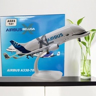 20cm AIRBUS BELUGA XL A330 - 700L Diecast Metal Transport Aircraft Original Medium Wheels Children's