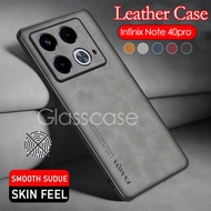 Casing For Infinix Note 40 50 s pro plus Note40 40s 40x Note40pro 40pro+ 50pro 50pro+ Sheepskin Leat