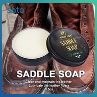 Saddle Soap Leather Cleaning Soap for Leather Sofa Clothing Bags Cleaning & Caring ♬