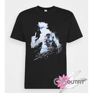 JUJUTSU KAISEN GOJO DOMAIN EXPANSION COMBED 30S ANIME TSHIRT