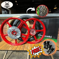 SPORTRIM AR80 COMBO SET PNP EX5/EX5 DREAM DENGAN KOTAK KAWASAKI