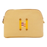 HERMES 帆布Bolide Crazy H Case Medium手拿包