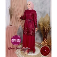 QZ067 BJ - MAXI SAFIRA GAMIS SAFIRA GAMIS BRUKAT GAMIS KONDANGAN