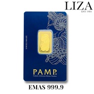 LIZA EMAS x PAMP Suisse 999.9 Gold Bar with Original Certificate 10gram