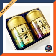 [Kyoto Rikyu-en] Green Tea Gyokuro & Premium Sencha Assortment Gyokuro, Premium Sencha, NISHIKI-40【D
