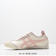 Tiger MEXICO 66 Shock Absorbing and Wearresistant Sports Running Shoes  Men's and Women's Casual Sho