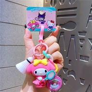 hello kitty stuff hello kitty things Genuine Sanrio Melati Hello Kitty Games Badminton Keychain Loke