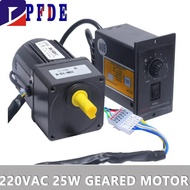 220V 25W 4RK25GN-C 415-4.2RPM AC Reversible Gear Variable Speed Motor 1:3-1:300 AC Gear Reducer Moto