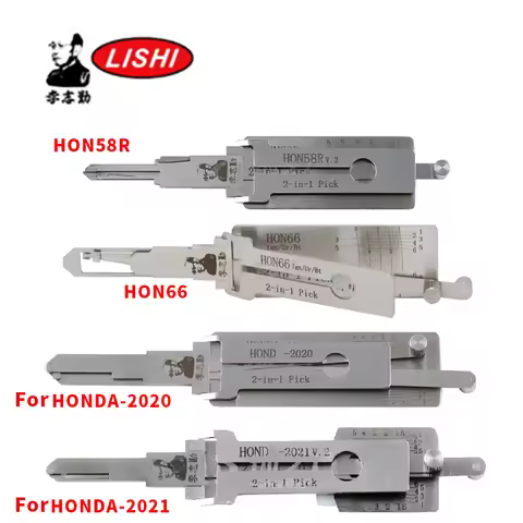 LISHI 2IN1 For HONDA202 HONDA2021 HON66 HON58R FOR Japan Car Door open Lishi Pick tool