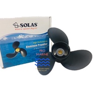 SOLAS AMITA 3 PROPELLER FOR MERCURY 8HP &amp; 9.9HP - 8 PITCH