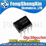 50pcs/lot LM358P LM358 LM358N LM393P NE555 NE555P MC34063A MC34063 MC34063API LM393N LM393 DUAL DIFF