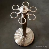 Cue Holder, Hole Ball, Floor-standing Cue Holder Pool Hole Ball Cue Holder Supplies 6 Pool Cue 6 Met