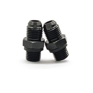 Professional 6AN to 1/4NPS Transmission Oil Cooler Adapter Metal Fitting for 350 400 700R 4L60E