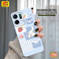 Latest Oppo Reno 14 5G 2025 Hp Softcase, Flexible Silicone Caing Protect Camera, Cinnamoroll Motif