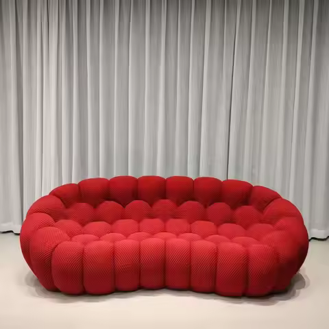 Modern New Trend Fancy Colorful Furniture Couch Living Room Party 2 Seater Modern Bubble Sofa Furnit