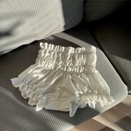 Quần Short Nữ Nhún Thun Pepper Clothing Quần Đùi Nữ Ngắn Kẻ Sọc Co Giãn Trendy Mát Mẻ Đi Biển Mùa Hè